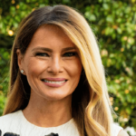 Melania Trump white dress