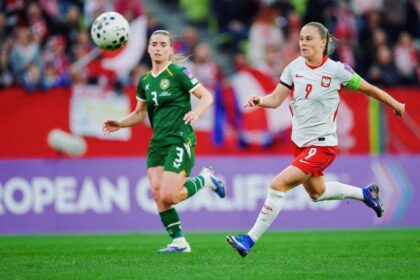 women football match