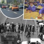 vintage Polish street