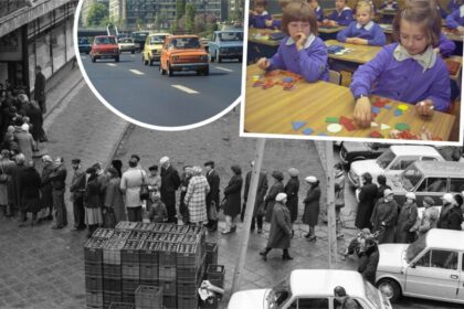 vintage Polish street