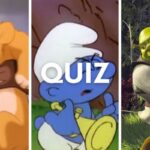 cartoon characters collage