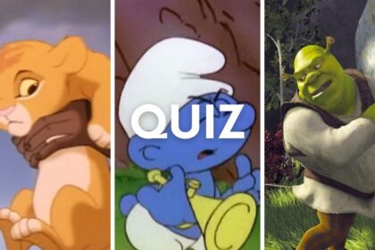 cartoon characters collage