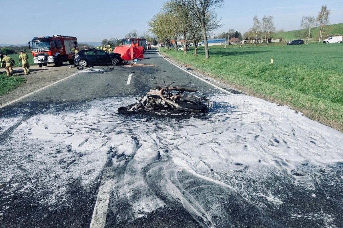 police accident scene