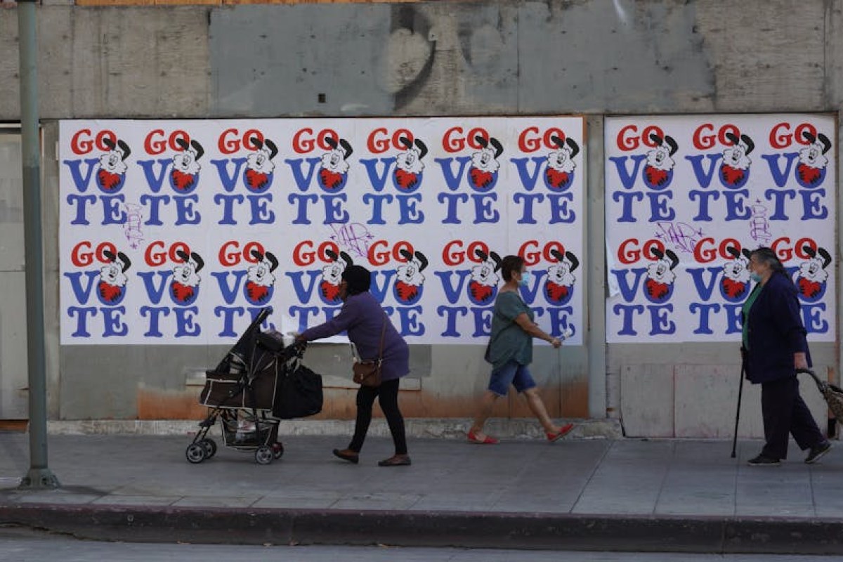 Bulgaria election poster