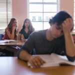 lonely teenager school