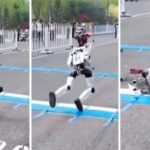 crumbling humanoid robot