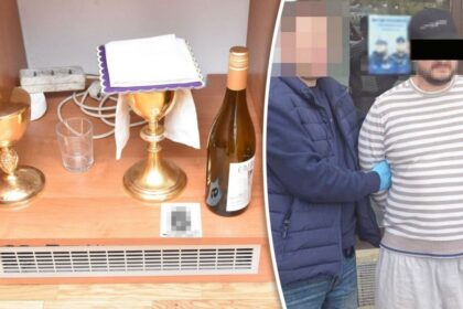 church rectory police