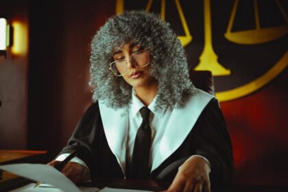 bank teller courtroom