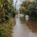 flooded street rain