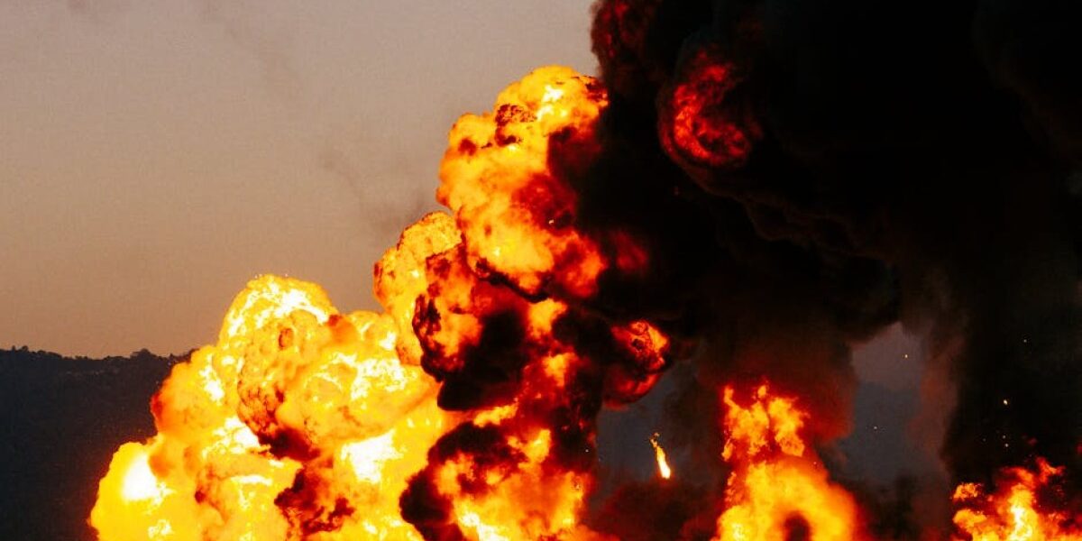 explosion aftermath India