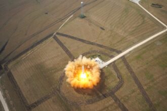 Blue Origin rocket launch