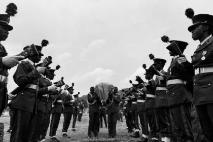 military funeral ceremony
