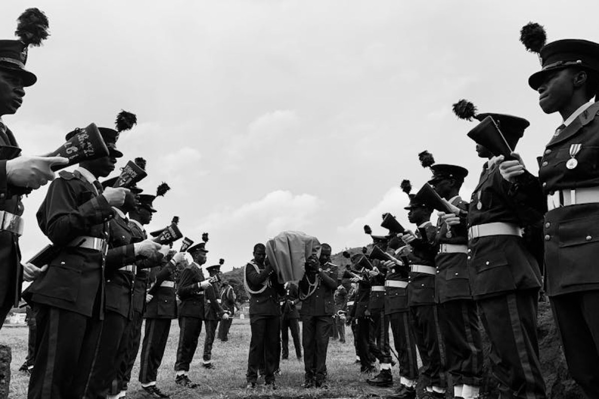 military funeral ceremony