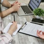 family computer paperwork