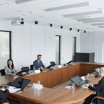 Emmanuel Macron meeting