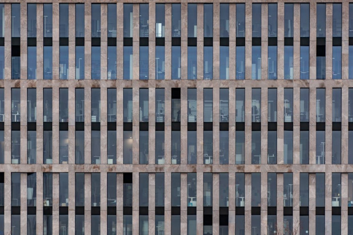 office building facade