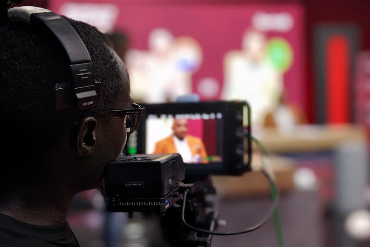 sports studio broadcast