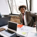 businessman office meeting