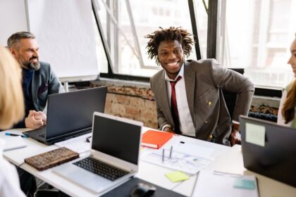 businessman office meeting