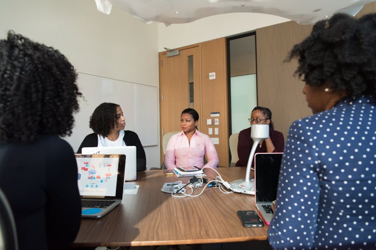 business meeting technology