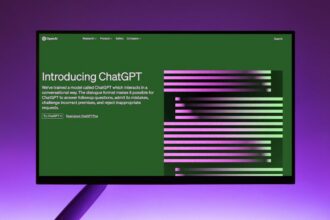 ChatGPT interface