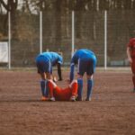 NBA player fall injury