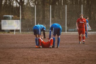 NBA player fall injury