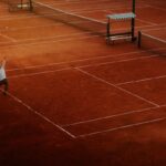 tennis match clay