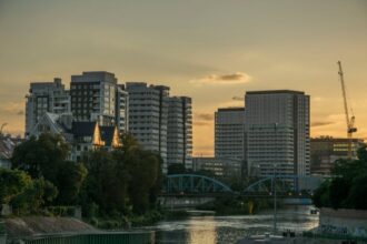 Wroclaw apartment buildings