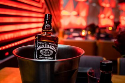 Jack Daniels whiskey bottle