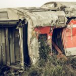 railway accident scene