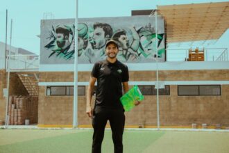 handball coach portrait