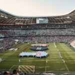 football stadium match