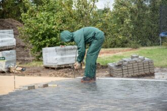 paving stones construction