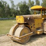 road roller accident