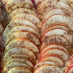 apple fritters baking