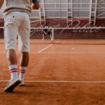 tennis match clay court