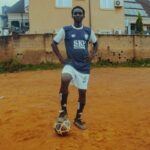 Nigerian footballer Michael Eneramo