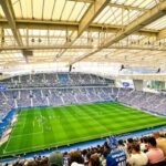 football stadium match