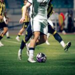 football match action