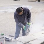 paving stone installation