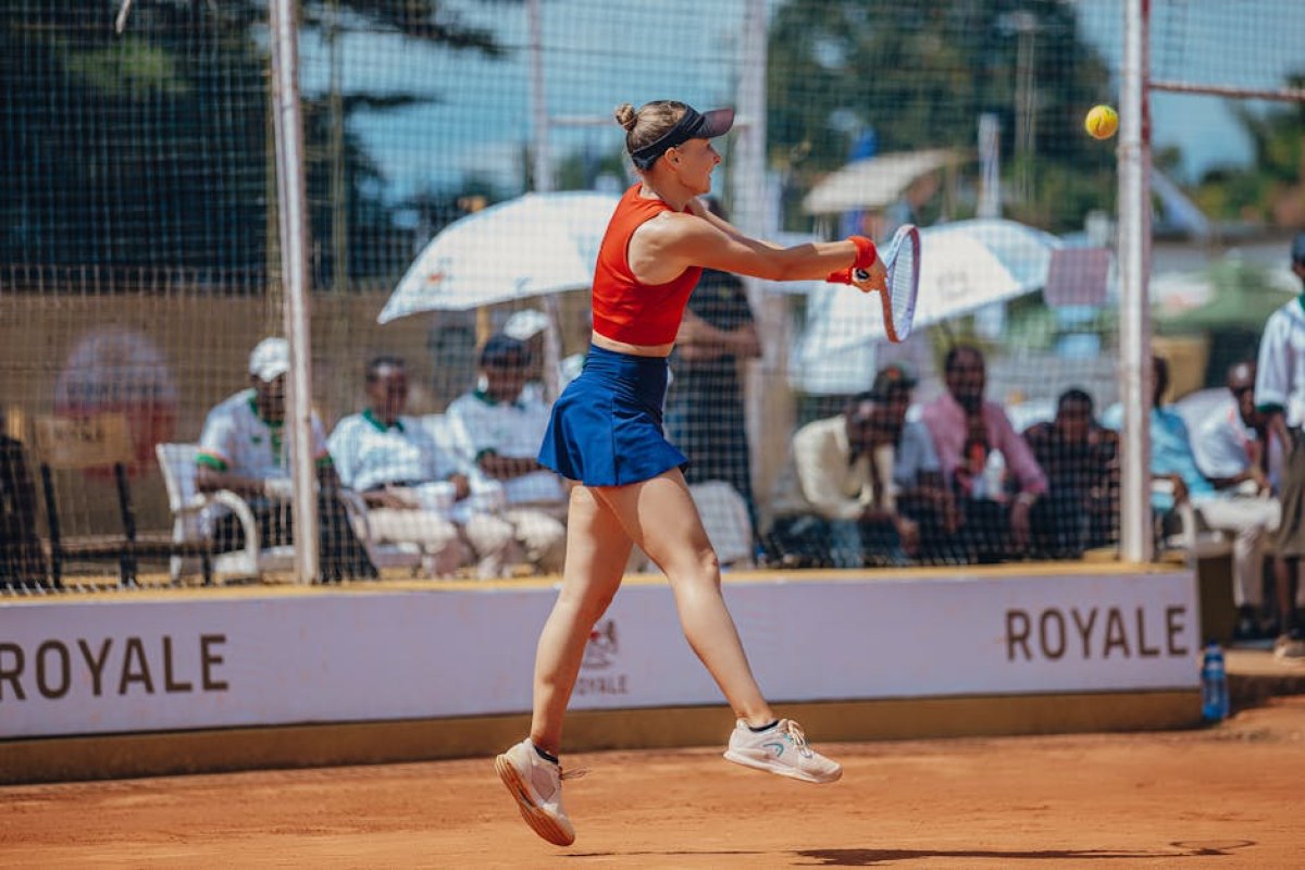 Iga Swiatek tennis match