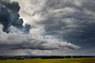 storm clouds Poland