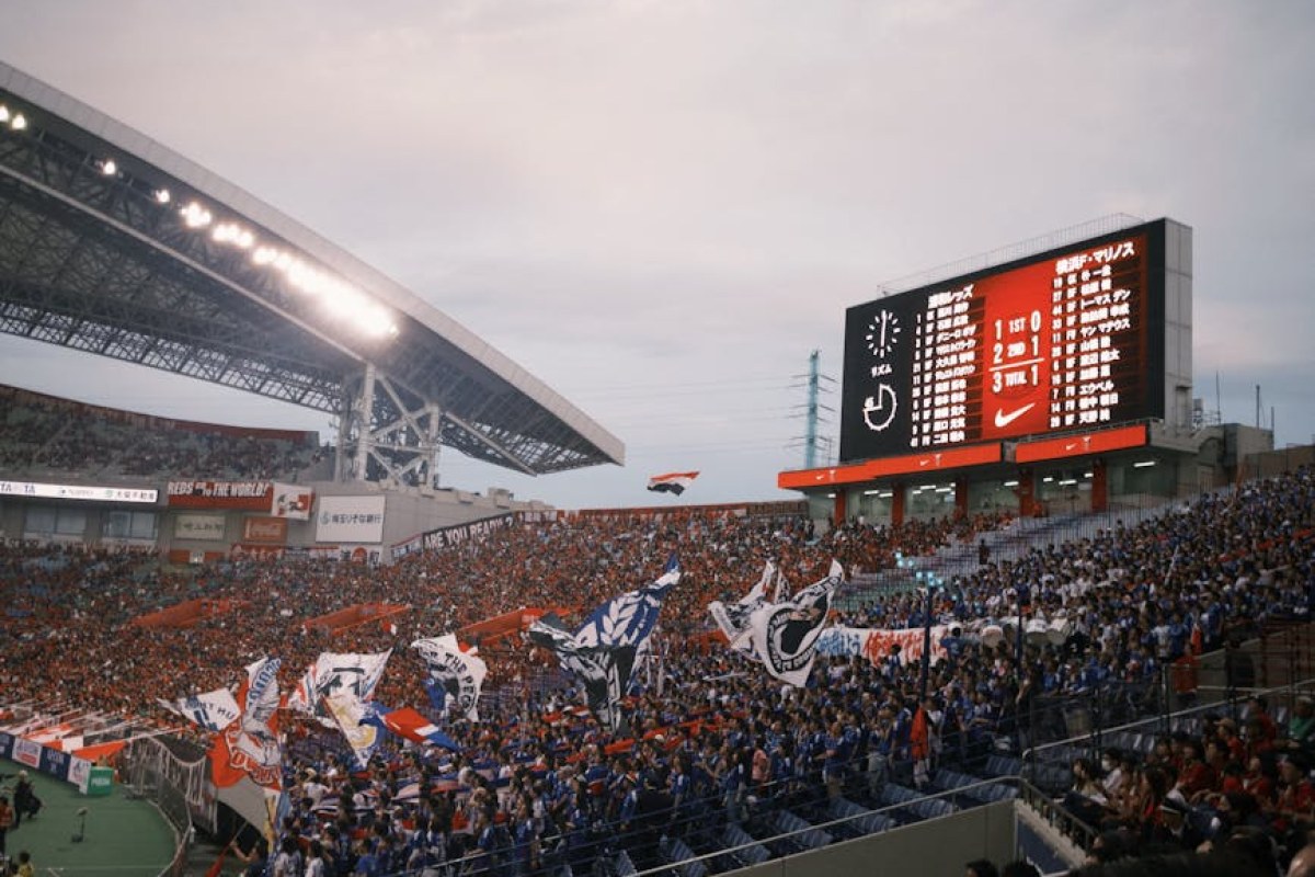 soccer match stadium