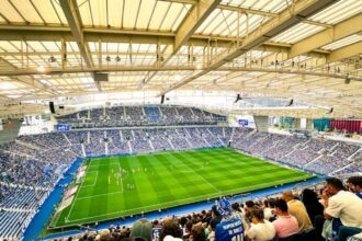 football match stadium