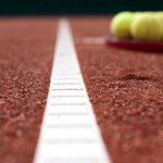 tennis match clay court