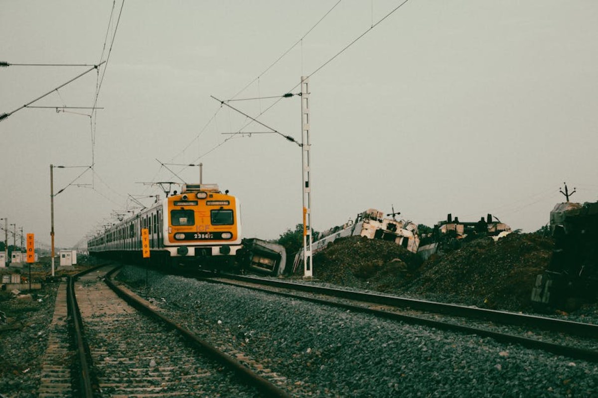 train tracks accident