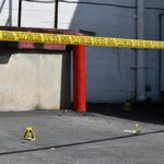 Crime scene police tape