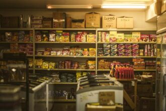Biedronka store interior