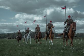 Polish flag ceremony